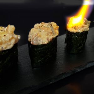 Запеченные гунканы кватро